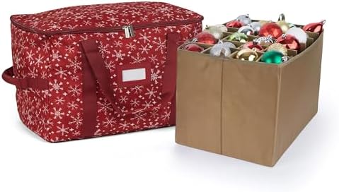 Covermates Adjustable Ornament Storage Bag, 19.25" W x 13" D x 12.5" H