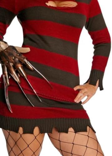 Rubies at Party City A Nightmare on Elm Street: Freddy Krueger Costume for Adults, Women's Costume