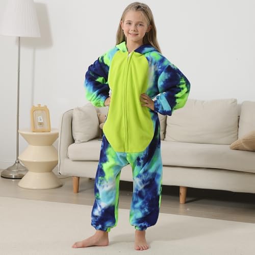 One Piece Pajamas Animal Kids Onesie, Animal Pajamas Halloween Cosplay Costume for Girls Boys