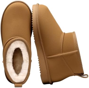 DREAM PAIRS Women's Outdoor Winter Ankle Boots