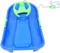 Thickened Snow Sled with Brakes Steering Wheel Winter Season