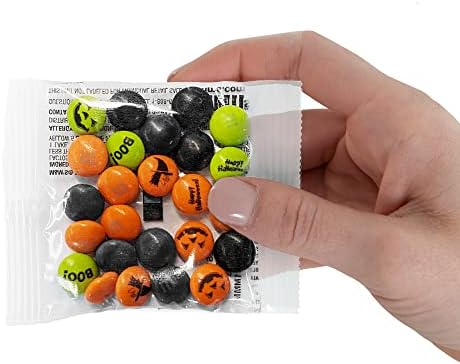 M&M’S WORLD Milk Chocolate Halloween Party Favors (20 pack), Perfect for Halloween Parties, Trick or Treat and Halloween Decorations