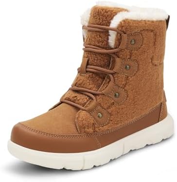 DREAM PAIRS Women’s Lace Up Ankle Snow Boots