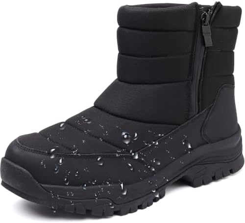 ziitop Snow Boots for Men Waterproof Winter Boots
