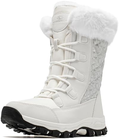 HOBIBEAR Women's Winter Snow Boots Warm Faux Fur