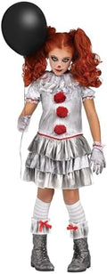 Fun World girls Girl's Carnevil ClownCostume