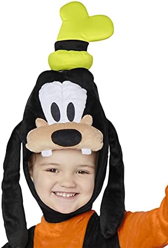 Spirit Halloween Mickey and Friends Toddler Goofy Costume | Officially Licensed | Group Costume | Goofy Cosplay | Disney