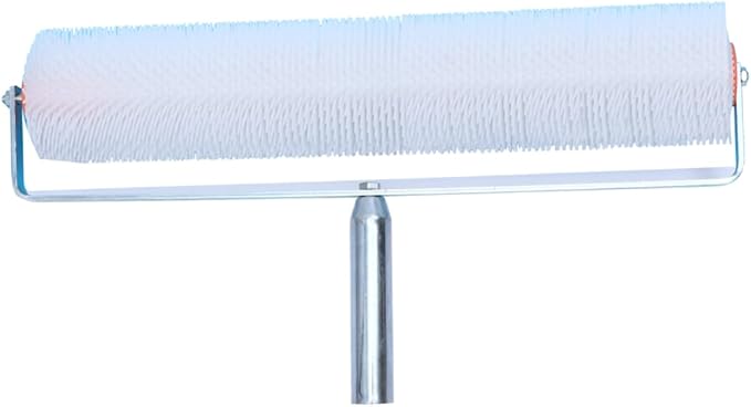 OSALADI Screeding Compound Roller Self Leveling Spiked Brush Long Lint Roller for Floor Decoration