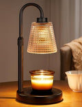 Amber Candle Warmer Lamp with Timer, Dimmable Candle Warmer for Jar Candles, Height Adjustable Wax Melts Warmer, Birthday Gifts for Women Mom, House Warming Gifts New Home Decor