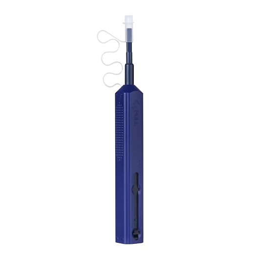 Xunsomten-1PC Optical Fiber Cleaner Pen Φ 1.25 mm LC/MU Fiber Optic Cleaner Pen for Cleaning LC/MU connectors, More Than 800+ Cleaning Times