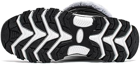 HOBIBEAR Women's Waterproof Winter Snow Boots Lightweight Warm Faux Fur Lined Mid-Calf Booties