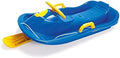 Dantoy - Steering sledge for children from 3 years - With steering wheel and brakes and rope with handle - Children's sledge for winter sports - The sledge is made in Denmark.