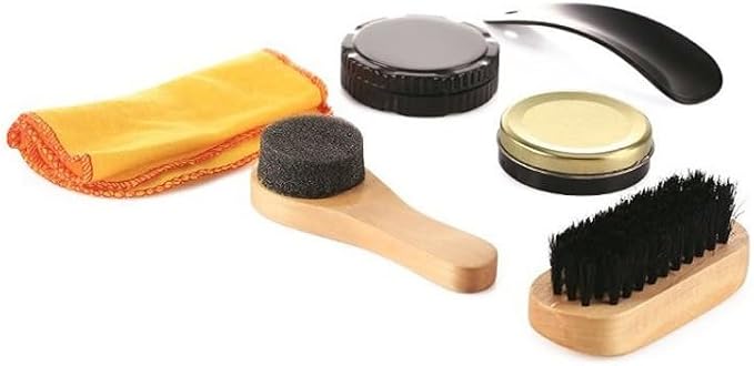 Shoe Polish Brush Set Shoes Travel Hotel Care Shine