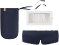 Lunya Women's Washable Silk Sleep Mask LUSK7000, Deep Blue, S | Washable Silk