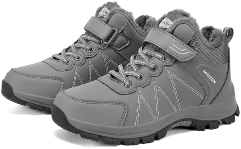 MAIZUN Womens Winter Snow Boots Waterproof Warm Fur Ankle Winter Boots