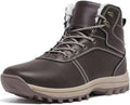 Mens Snow Boots Water Resistant Warm Fur Lined Winter Shoes