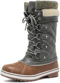 DREAM PAIRS Women's Waterproof Winter Snow Boots