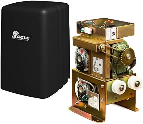 Eagle 2000-APT-DM is Used for High Traffic Applications gate up to 50' & 3000lbs Capacity Fail-Secure Industrial Sliding Gate Opener (Crank to Open).