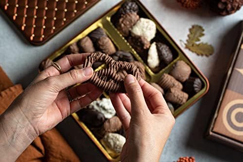 Chocolate Gift Basket, Candy Food Gifts Arrangement Platter, Gourmet Snack Box, Holiday Present Idea, Corporate, Employee Appreciation, Him & Her, Men Women Sympathy Family Parties & Get Well- Bonnie & Pop