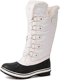 kingshow Globalwin Women’s Snow Boots – Mid-Calf-Length Winter Boots For Women with Faux Fur Lining, Insulated Cold Weather Protection, and Non-Slip Traction Sole