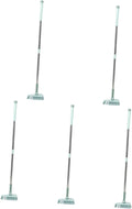 HANABASS 5pcs Swimming Pool Cleaning Brush Handle Floor Scrubber Brush for Walls Tiles Sinks Rotating Design for Hard Reach Areas Sturdy Material Nordic