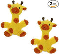 MIGHTY® 2 Pack Microfiber Medium Giraffe Dog Toys | Ultra Durable Plush Toy with Multiple Layers & Reinforced Seams , Washable and Floats , Mighty® Construction