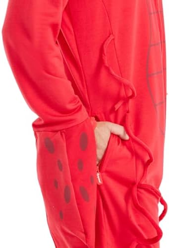 Tipsy Elves Men's Halloween Costume - Funny Halloween Sea Creature Jumpsuit for Adults