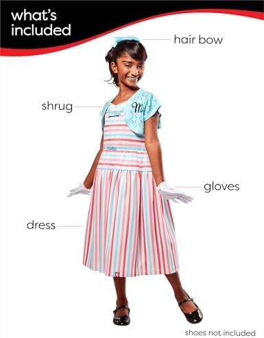 Rubies at Party City American Girl Costume for Kids, Girls Costume