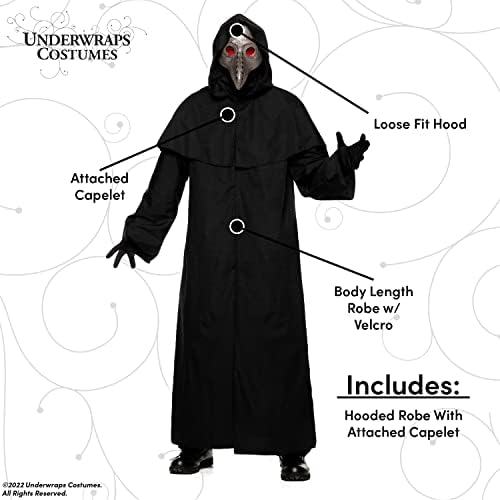 UNDERWRAPS Halloween Monster Couples Costume - Monster Bride & Hooded Robe