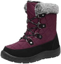 Women's Waterproof Winter Snow Boots Warm Insulation Outdoor Cold Weather Boot for Women Lightweight Fur Lined Non Slip
