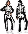 Tipsy Elves Skeleton Halloween Jumpsuit Costume for Women