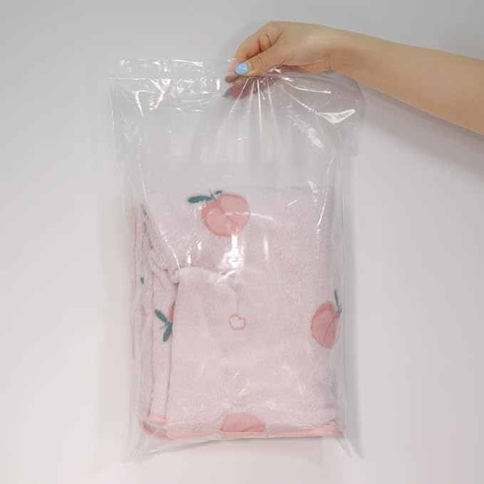 iMailer - 500 Pcs 14" x 20"- 2 Gallon Zip Bags for Clothing
