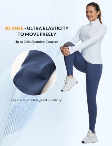baleaf Women's Ski Pants Thicker Fleece Line Winter Snow Leggings