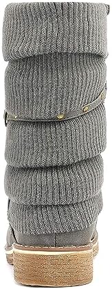 DREAM PAIRS Women's Mid Calf Fashion Winter Snow Boots