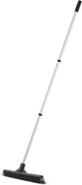 Superio 16"" Slim Silicone Salon Broom - Carpet Rake for Liquid, Human Hair, and Pet Hair, and Fur Space Saving and Easy to Wash, 12811274