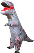 Inflatable Dinosaur Costume for Kids and Adults, Blow Up Party Suit