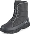 Men's Warm Winter Snow Boots Unisex Shoes Outdoor Anti-Slip Lightweight Cold Weather Boots