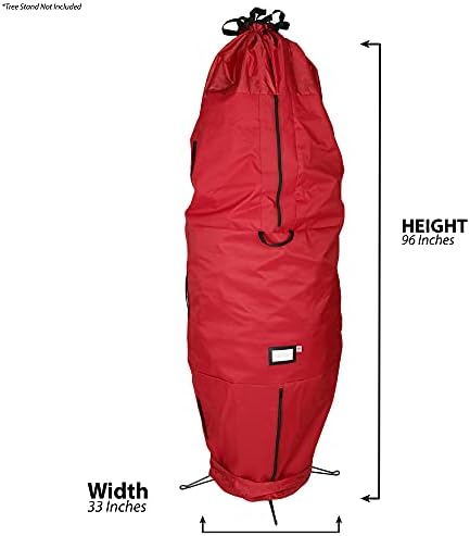 Upright Christmas Tree Storage Bag, Fits Up to 9 Ft Tall Trees