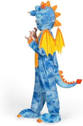 Spooktacular Creations Halloween Toddler Dragon Costume, Dinosaur Costume kids with Wings for Baby Halloween Dress Up Party