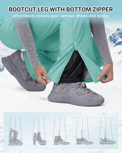 33,000ft Women's Snow Pants Ski Insulated Snowboard Winter Waterproof Warm