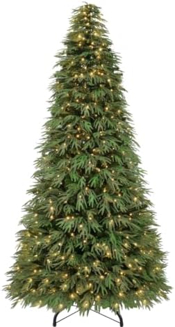 Hykolity 7.5 ft Prelit Premium Christmas Tree with 550 Multicolor LEDs