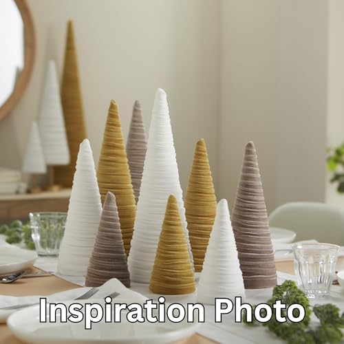 Gold Velvet Trees, Set of 3, Gold