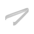 Party Essentials TN-65W Plastic Serving Tong, 6-1/2" Length, White (Case of 144)