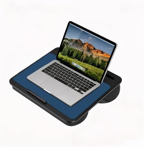 Jotsome Leather Desk Pad Mat, 17" x 12", Midnight Blue