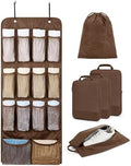 BAGSMART Hanging Compression Packing Cubes 6 Set Cruise Travel Essentials