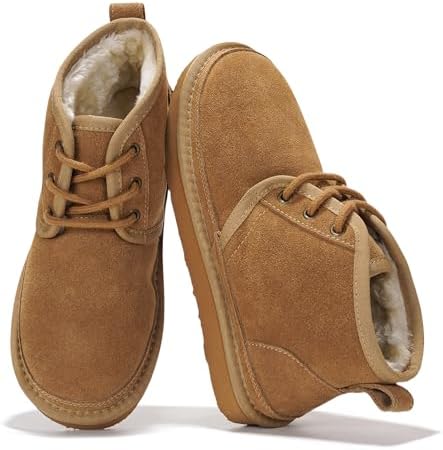 Project Cloud 100% Genuine Leather Ankle Boots for Women Chukka Booties