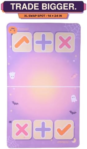 Stormberry SWAP SPOT XL Squishy Trading Mat 14x24, Pastel Halloween