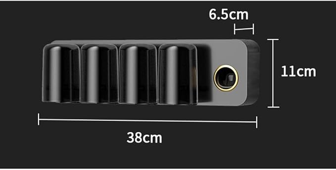 Toothbrush Rack Toothbrush Rack Bathroom Punch-Free Wall-Mounted Electric Brushing Cup Mouthwash Cup Bathroom Shelf Bathroom Toothbrush Holder