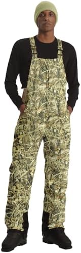 GEMYSE Men's Insulated Ski Bib Overalls Waterproof Snow Pants