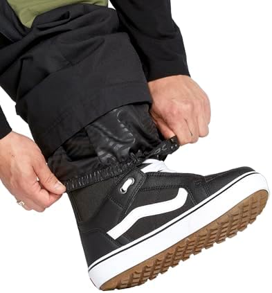 Volcom Men's Nwrk Baggy Snowboard Pant – 10k Waterproof Breathable 2-layer